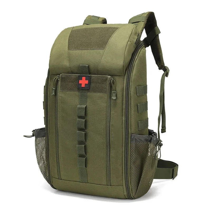 Tactical Medical First Aid Kits Large Capacity Camping Mountaineering Backpack Outdoor Emergency Bag Multi-function Storage Bag