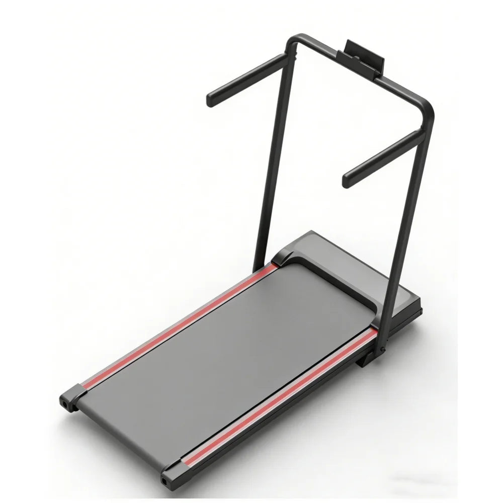 Walking Pad with Bracket Silent Treadmill for Home Compact Foldable Running Machine Indoor Fitness Equipment