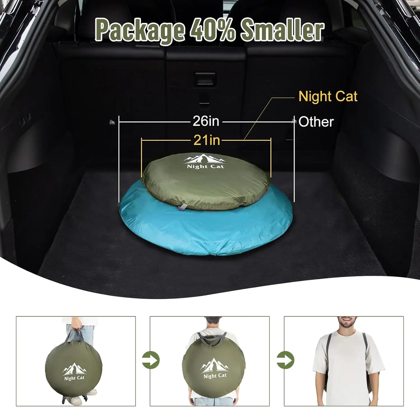 Instant Pop-Up Camping Tent: Waterproof, Easy Setup, 1-Person Outdoor Shelter