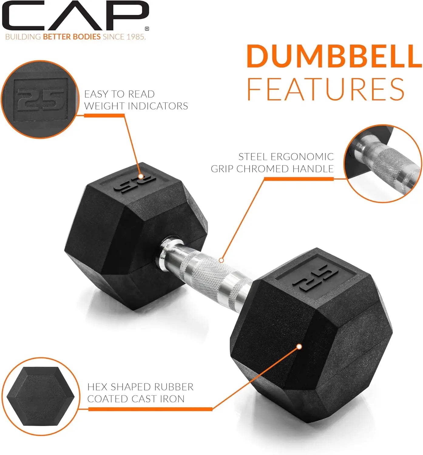 Home Gym Workout, Rubber Coated Dumbbell Set, Rubber, No Color Mentioned, Comes with Vertical Rack, Multiple Weight Options