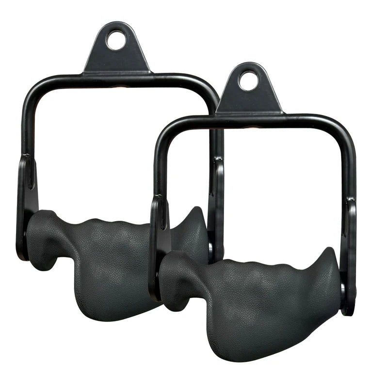 Ergonomic Tricep Rope Pulldown Attachments for Cable Machine - Lat Pull down Bar Tricep Workout Accessories