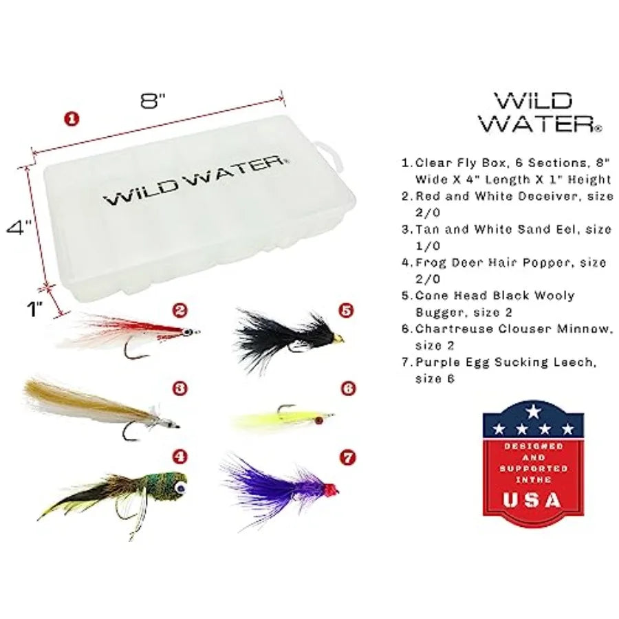 Fly Fishing 9 Foot 4-Piece 9/10 Weight Fly Rod Complete Combo Starter Package with Matching Reel in Black and Olive Green for P