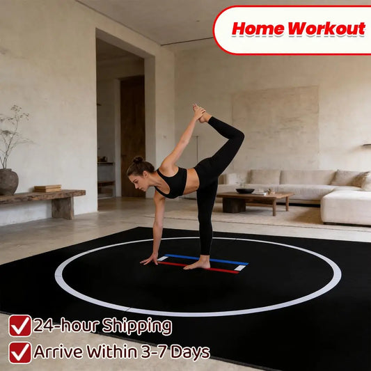 10x10/6.6x10ft Portable Home Wrestling Mat Jiujitsu Mats Roll Up Design Lightweight 1.18in Thick Foldable for BJJ Grappling MMA