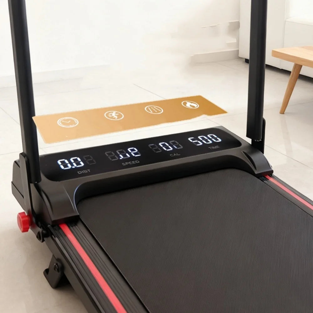 Walking Pad with Bracket Silent Treadmill for Home Compact Foldable Running Machine Indoor Fitness Equipment