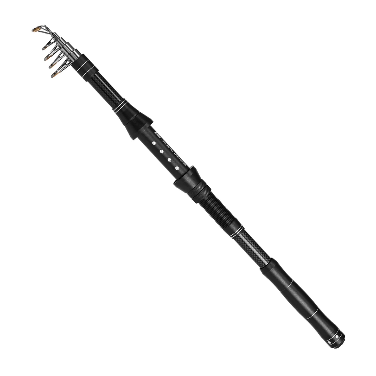NEW Fishing Rod and Reel Set Fishing Rod and Reel Combo Portable Fishing Rod With Fishing Line Lures Carry Bag