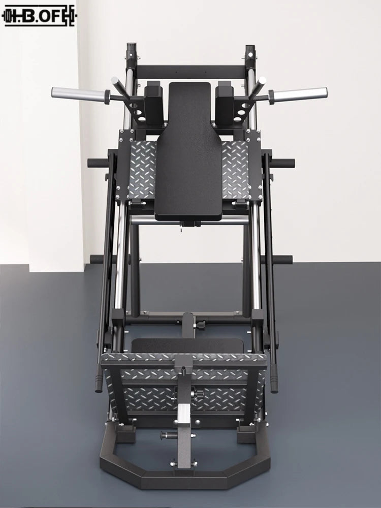 Hacker Reverse Leg Press Dual-Function Trainer 45-Degree Incline Squat Machine Professional Leg Strength Fitness Equipment