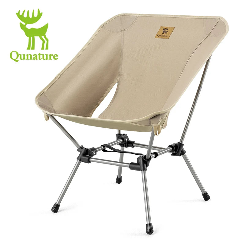 Qunature Moon Chair - Camping Chair Outdoor Folding Chair Portable Reclining Stool Beach Fishing Chair & Camping Table Chair