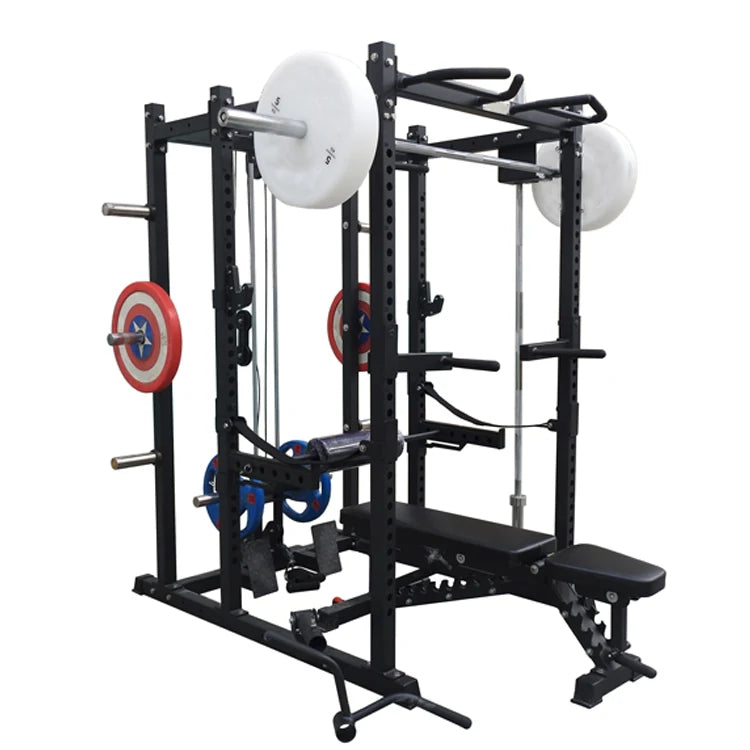 Home Gym Equipment Sport Fitness Smith Machine Power Rack Squat Cage