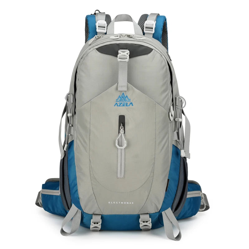 Large Waterproof Backpack 40L Bag Camping Hiking Walking Outdoor Travel Rucksack Durable Nylon