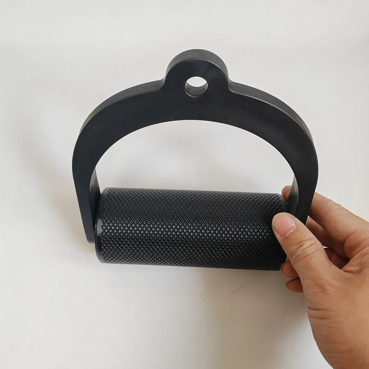 6cm Lat Pull Down Handle Pulley Cable Machine Bar Arm Wrestling Workout,Deadlift D Shape Hand Grip for Finger Wrist Strength