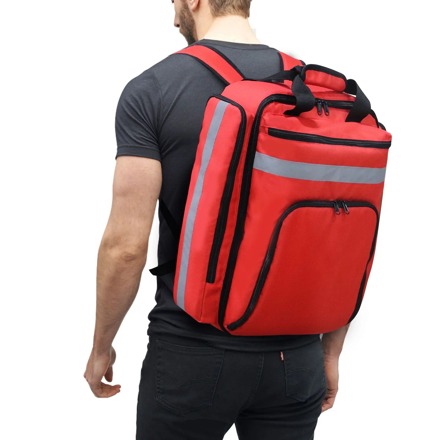 Foldable First Aid Kit Emergency Rescue Backpack Disaster Relief Bag Large Capacity Classified Storage Survival Kits Medical Bag