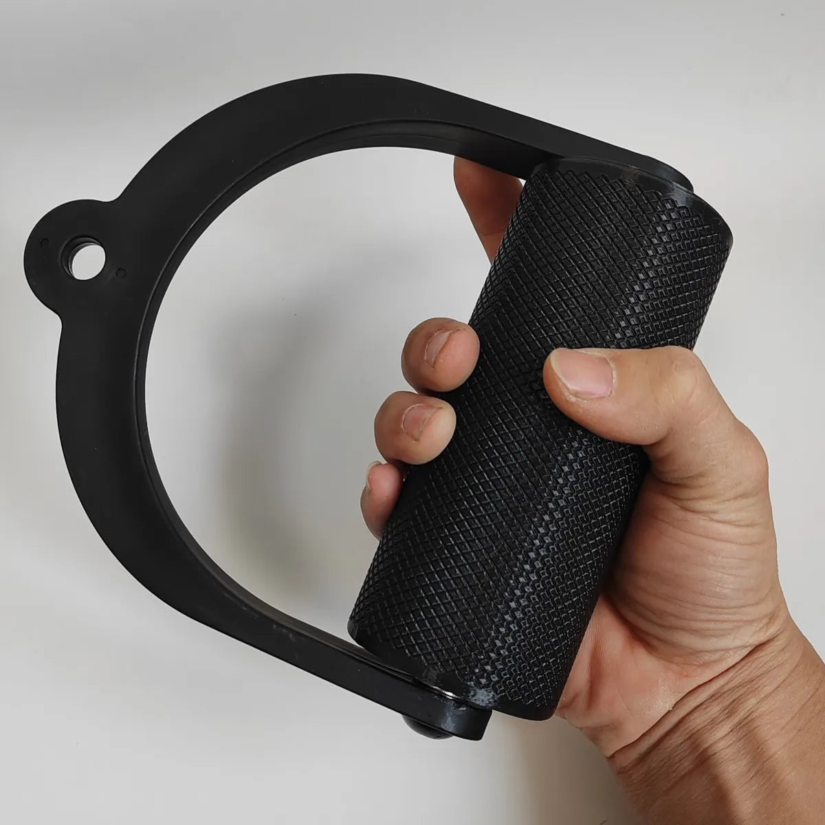 6cm Lat Pull Down Handle Pulley Cable Machine Bar Arm Wrestling Workout,Deadlift D Shape Hand Grip for Finger Wrist Strength