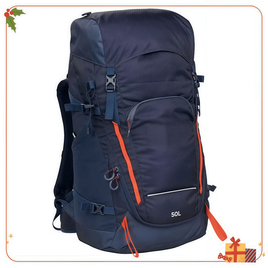 50L Hiking Backpack - Adjustable & Hydration Ready Daypack for Trekking & Travel