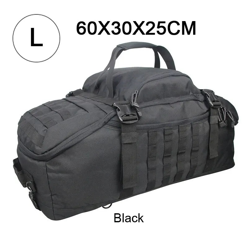 LQARMY 45L 80L Camping Backpacks Men Tactical Backpack Molle Hiking Travel Climbing Rucksack Sports Gym Duffel Bag