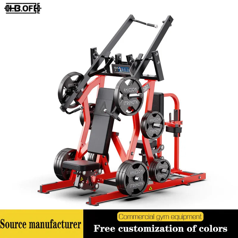 Hummer Fitness Equipment, Movable Supine, Chest Pushing, Shoulder Lifting, Rowing, Back Pulling, Hip Lifting,Leg Kicking Machine