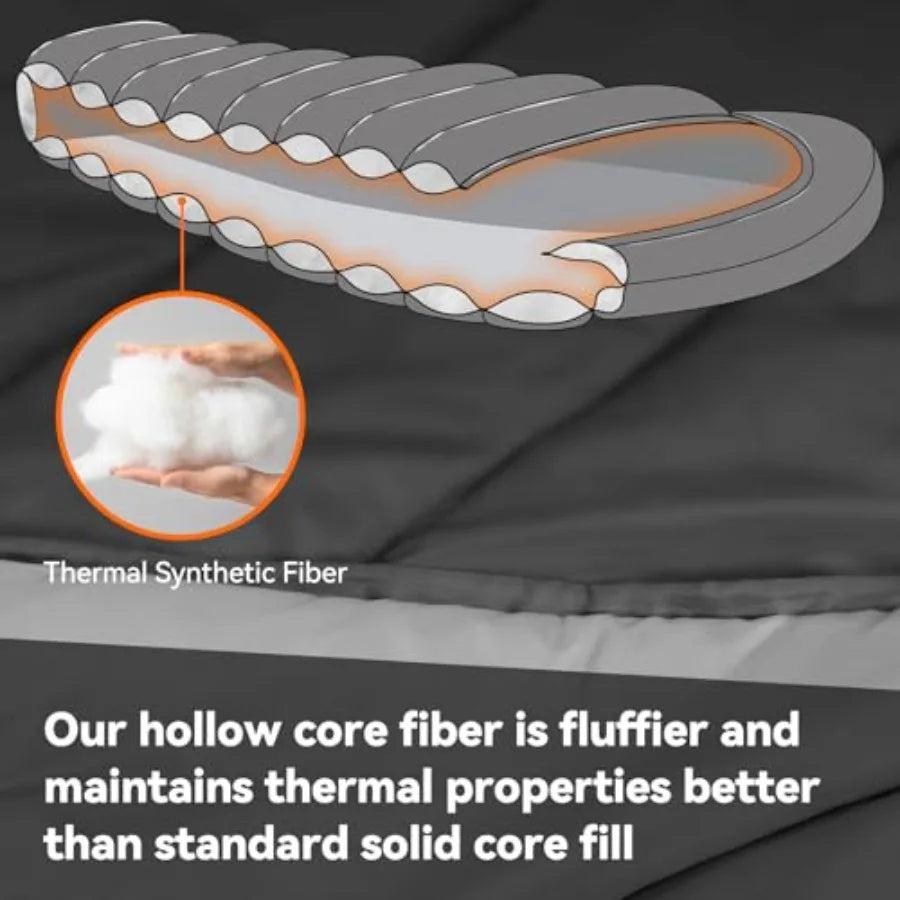 Mummy Double Sleeping Bag for Adults with Pillow Cold Weather 0 Degree 2 Person Sleeping Bag for Big Tall Mens Couples Family C