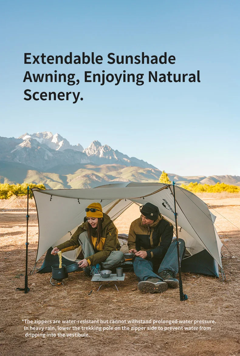 Naturehike Mongar UL 1Person Tent Ultralight Camping Tent Outdoor Travel Double Layer Waterproof Tent 3 Season Hiking Tent
