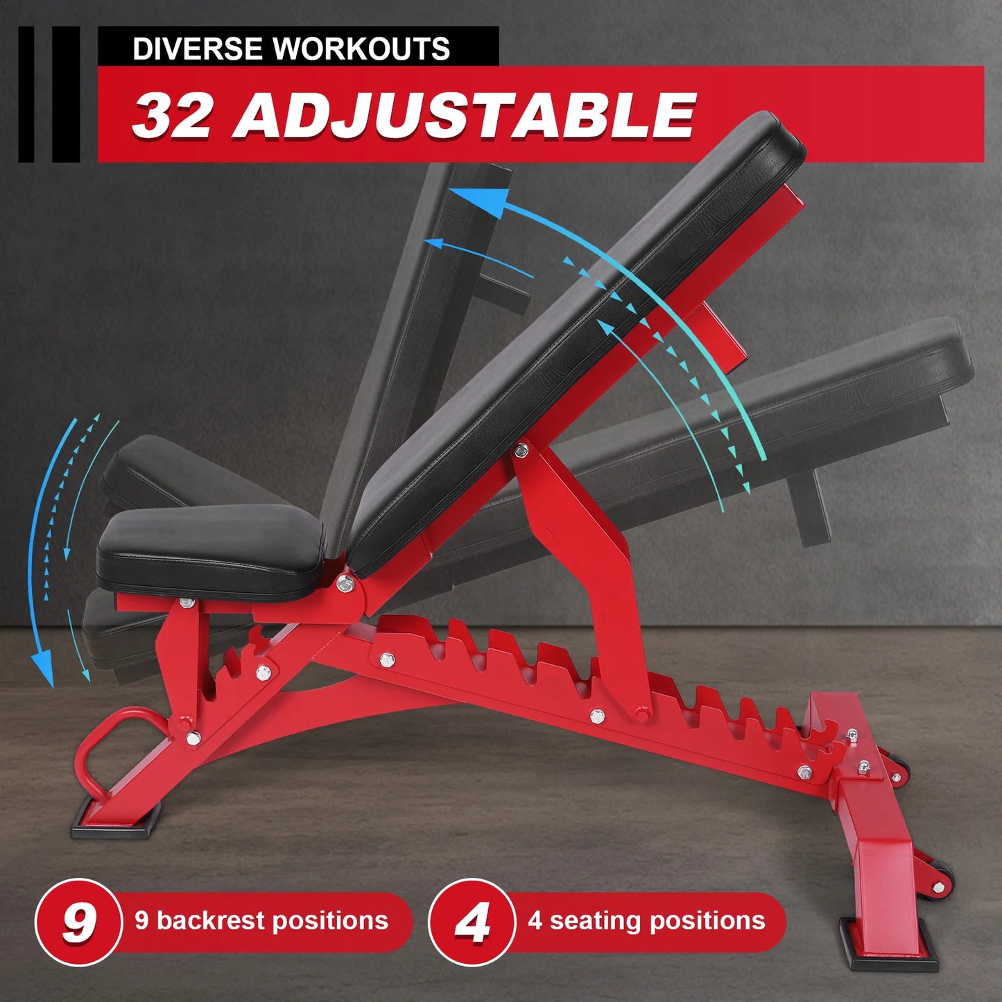 Strength Training Bench Adjustable Bench Press Bench for Bench Press and Full-Body Workouts