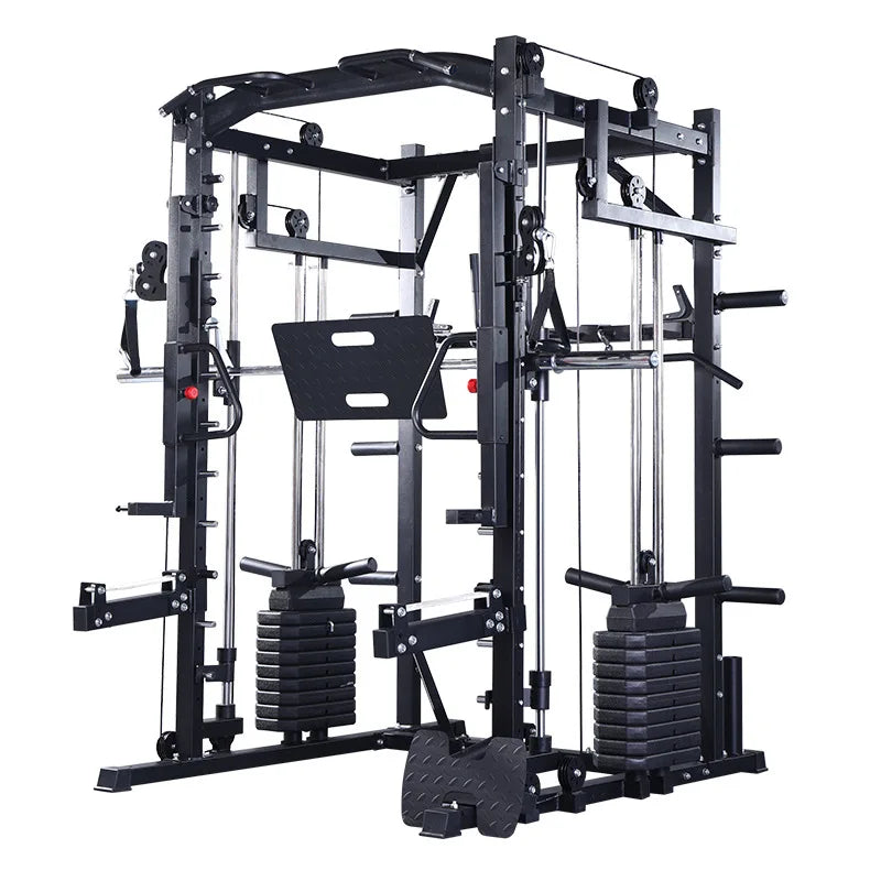Smith Fitness Stand Gym Commercial Fitness Equipment Home Multi functional Strength Plasticity Machine