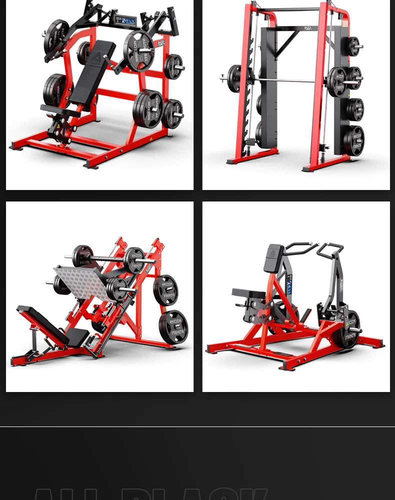 Hummer Fitness Equipment, Movable Supine, Chest Pushing, Shoulder Lifting, Rowing, Back Pulling, Hip Lifting,Leg Kicking Machine