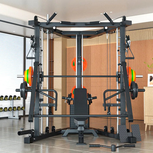 Flying bird Smith machine comprehensive strength training fitness squat bench press multifunctional equipment
