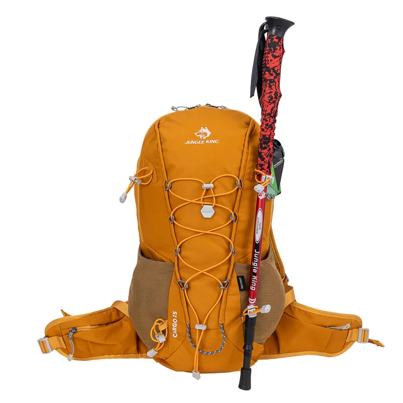 JUNGLEKING CY202401 2025 Unisex Multipurpose Hiking Backpack Daypack Travel Bag for Trekking Climbing Mountaineering Camping 25L