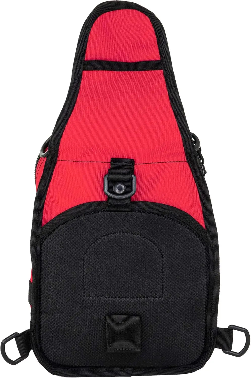 Tactical EMS Sling Backpack for First Aid & Outdoor Rescue, Adjustable Strap, Red