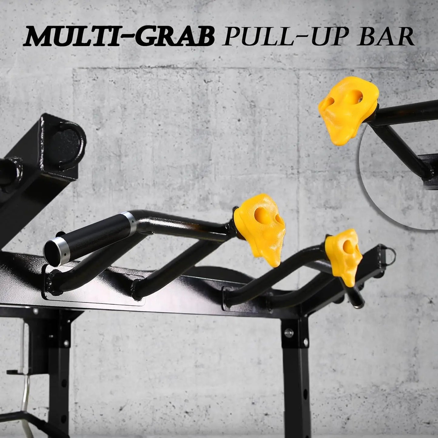 Upgraded T2 Power Cage Muti-Function Power Rack with LAT Pulldown System Squat Rack with Weights and Bar Set, Customized