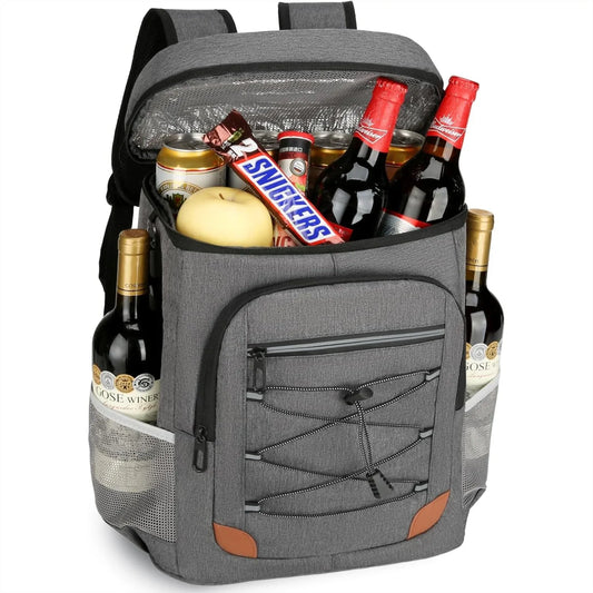 Insulated Backpack Cooler Leak Proof, Soft Sided Waterproof Beach Cooler Bag for Camping Hiking Picnic Fishing Travel