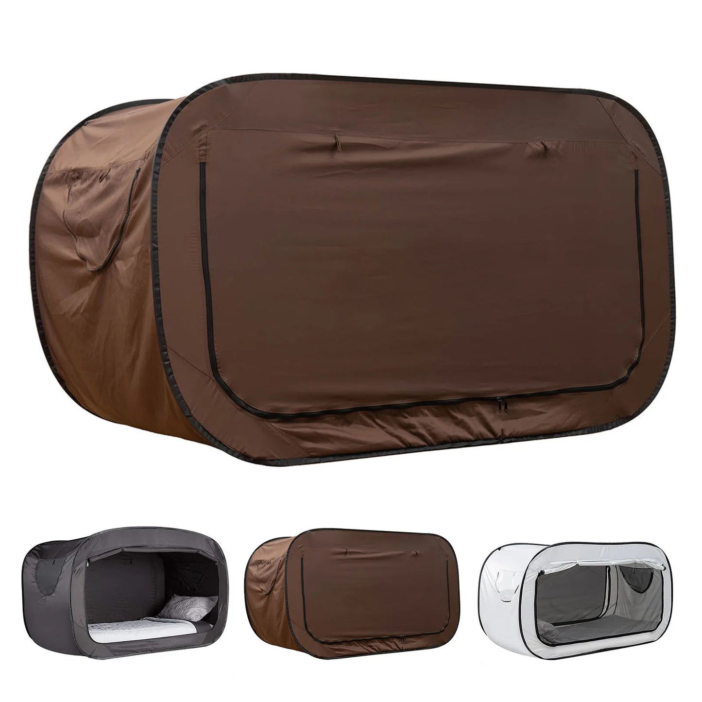 NEW Outdoor Folding Privacy  Bed Tent Camping Fully Enclosed Shading Bed Tent for Kids and Adult Privacy  Bed Tent