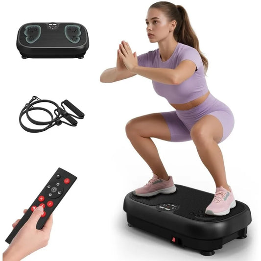 Relife Vibration Plate Exercise Machine Fitness Platform Whole Body Shaker Vibrate Stand Board Lymphatic Drainage Shaking for W