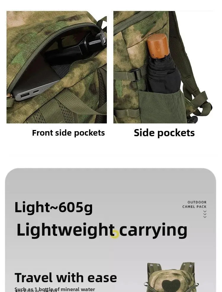 Backpack Camping Waterproof None 2555 Nylon Spring 2025 Breathable Outdoor Bags Tactical Backpack Good Selling