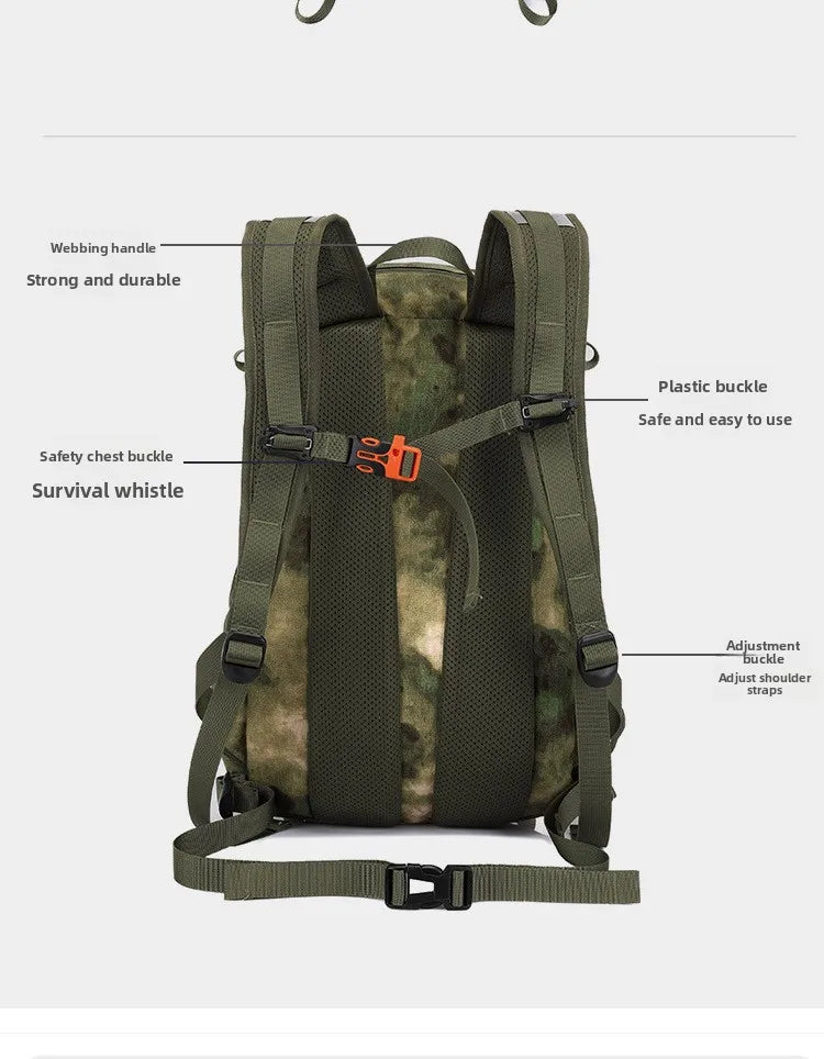 Backpack Camping Waterproof None 2555 Nylon Spring 2025 Breathable Outdoor Bags Tactical Backpack Good Selling