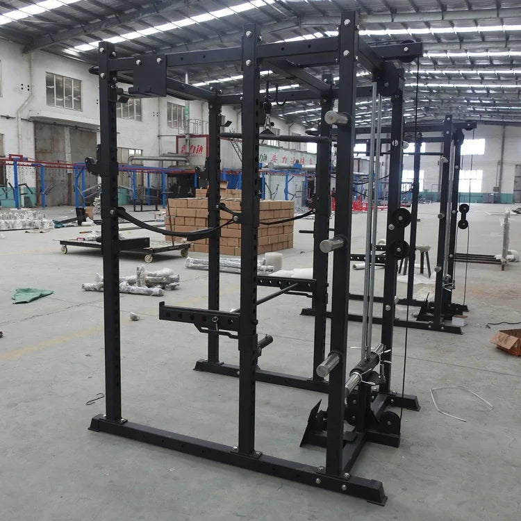 Home Gym Equipment Sport Fitness Smith Machine Power Rack Squat Cage