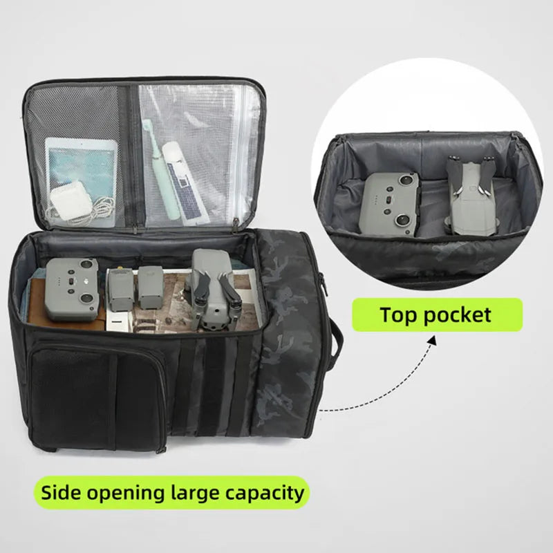 UAV Drone Climbing Backpack Large Photography Camera Sports Outdoor Bag Dry Wet Portable Business Laptop Luggage Rucksack