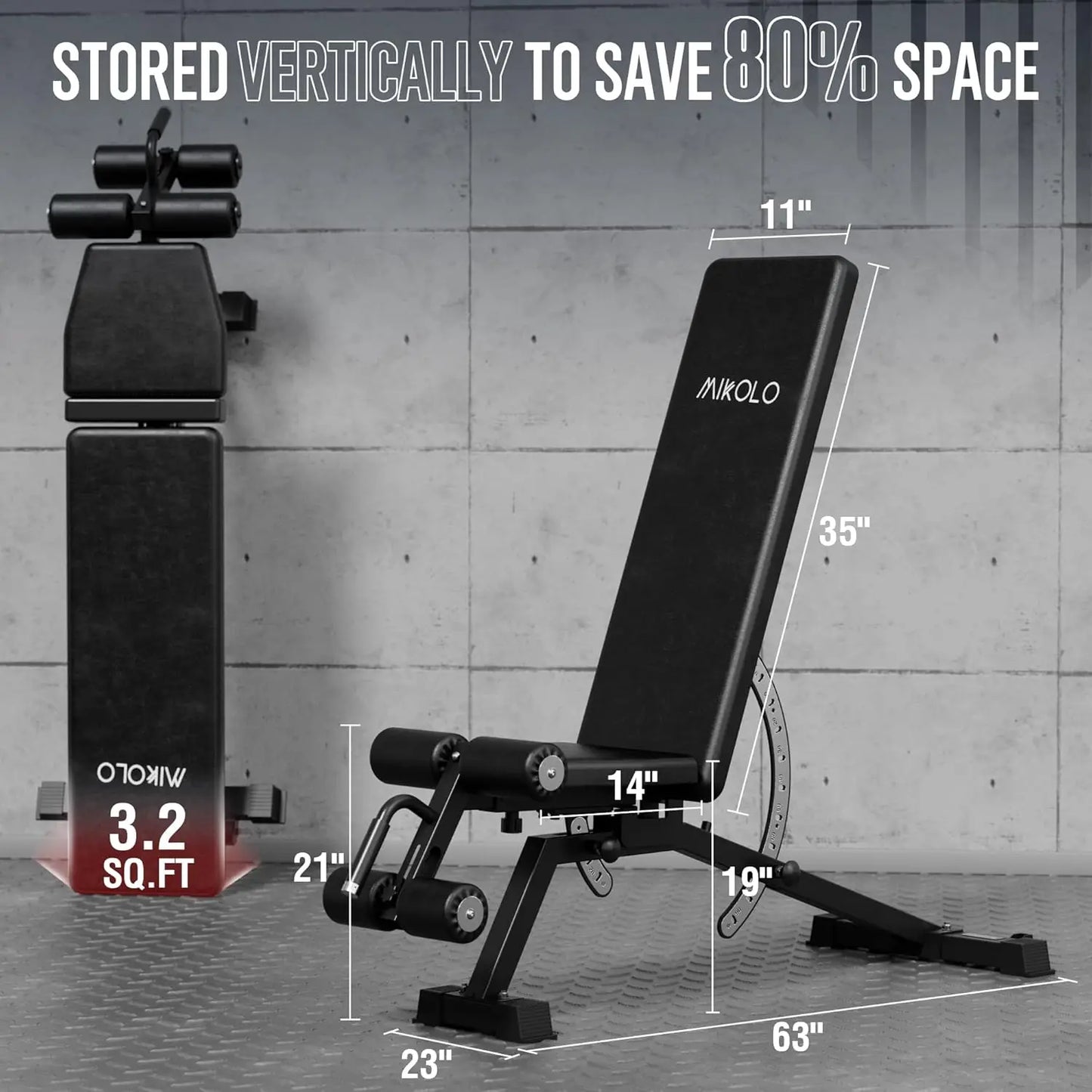 Smith Machine Home Gym Power Cage (1:1 Ratio Strength Trainer) (Space Saving Design) (with 8 Free Attachments), Customized