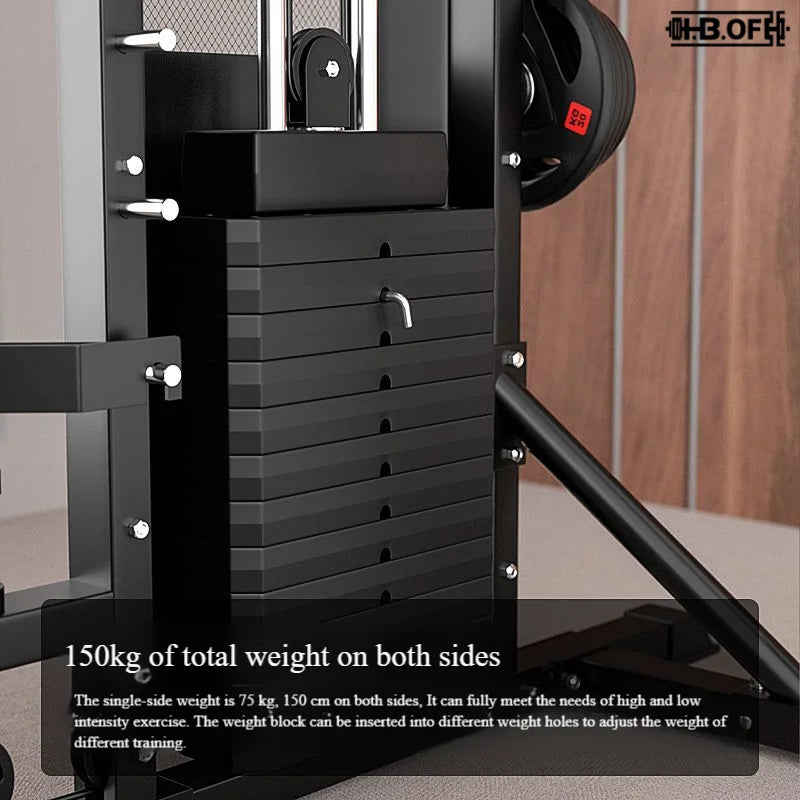 Smith Machine Home Flying Bird Gantry Multifunctional Integrated Deep Squat Bench Press Comprehensive Training Fitness Equipment