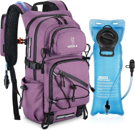 Hydration Backpack with 3L Water Bladder, 22L/25L Lightweight Pack for Hiking Cycling