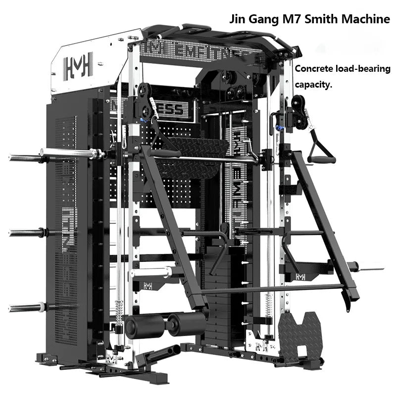Smith machine Squat Rack Comprehensive training equipment fitness equipment Gym Home multifunctional workout multigym exercise
