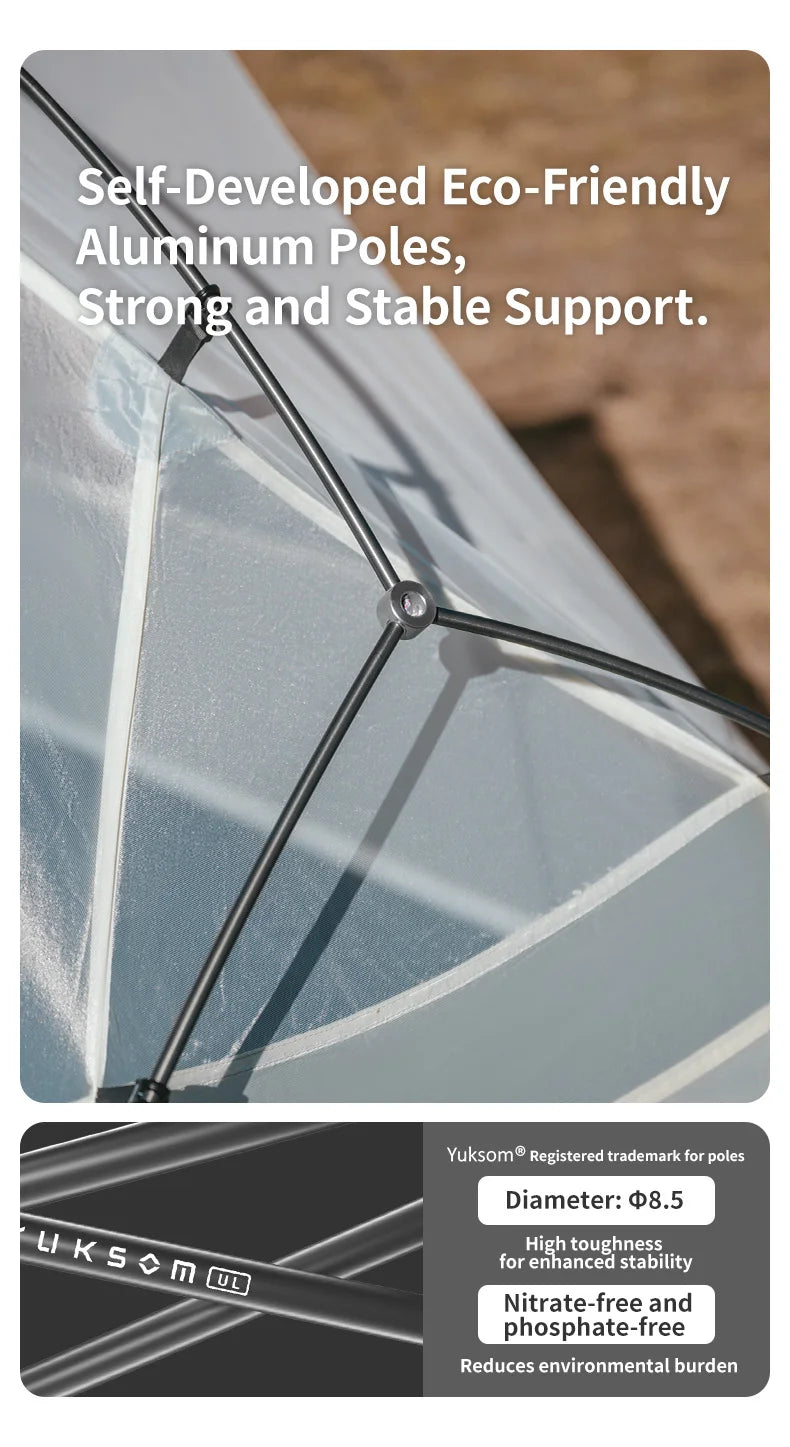 Naturehike Mongar UL 1Person Tent Ultralight Camping Tent Outdoor Travel Double Layer Waterproof Tent 3 Season Hiking Tent