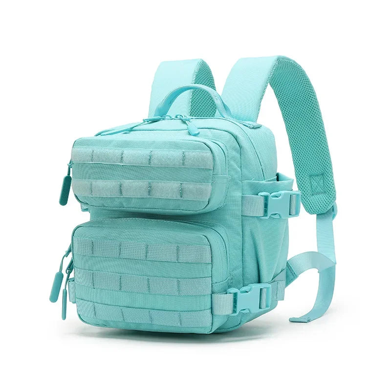 9L Sport Backpack MOLLE 3 Day Bug Out Bag Mini Outdoor Pack for Women Men EDC Camping Hiking Rucksack