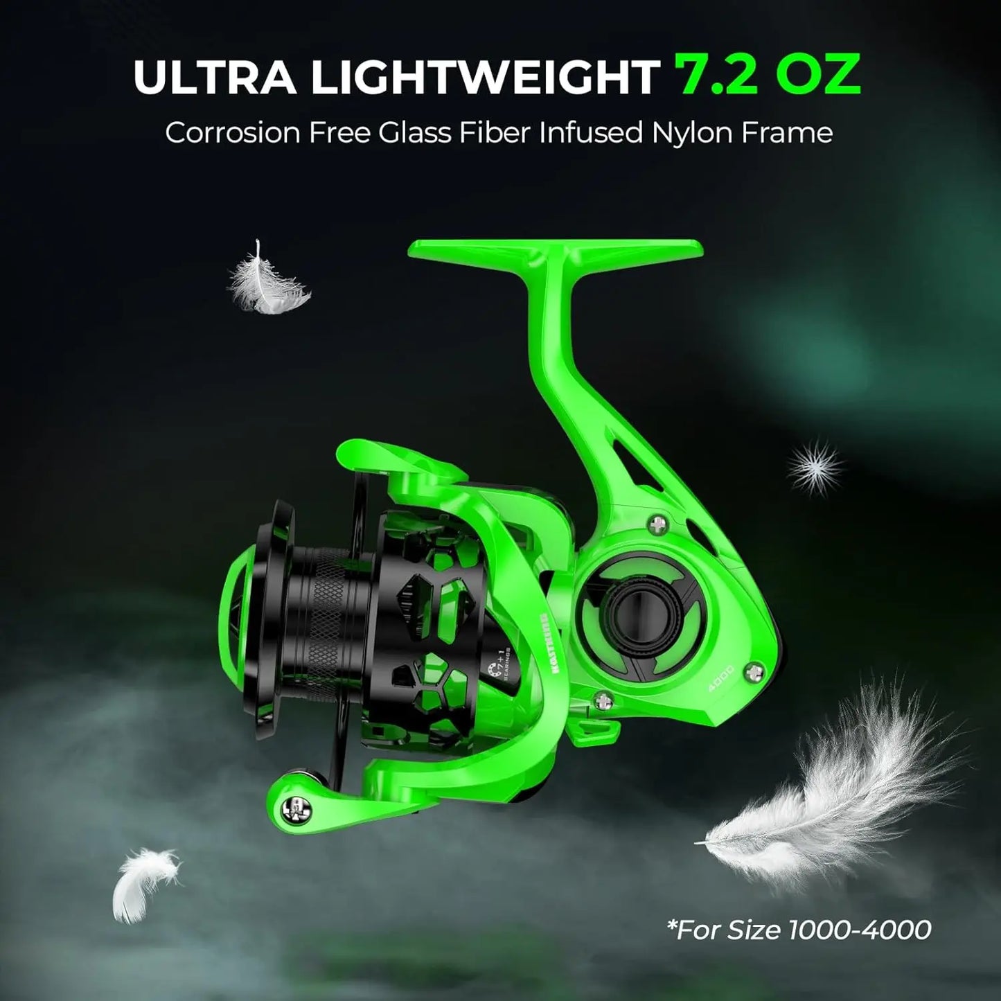Dual-Tip Fishing Rod & Reel Combo with IM6 Graphite, Multiple Power Options, Comfort Grip for Freshwater Fishing