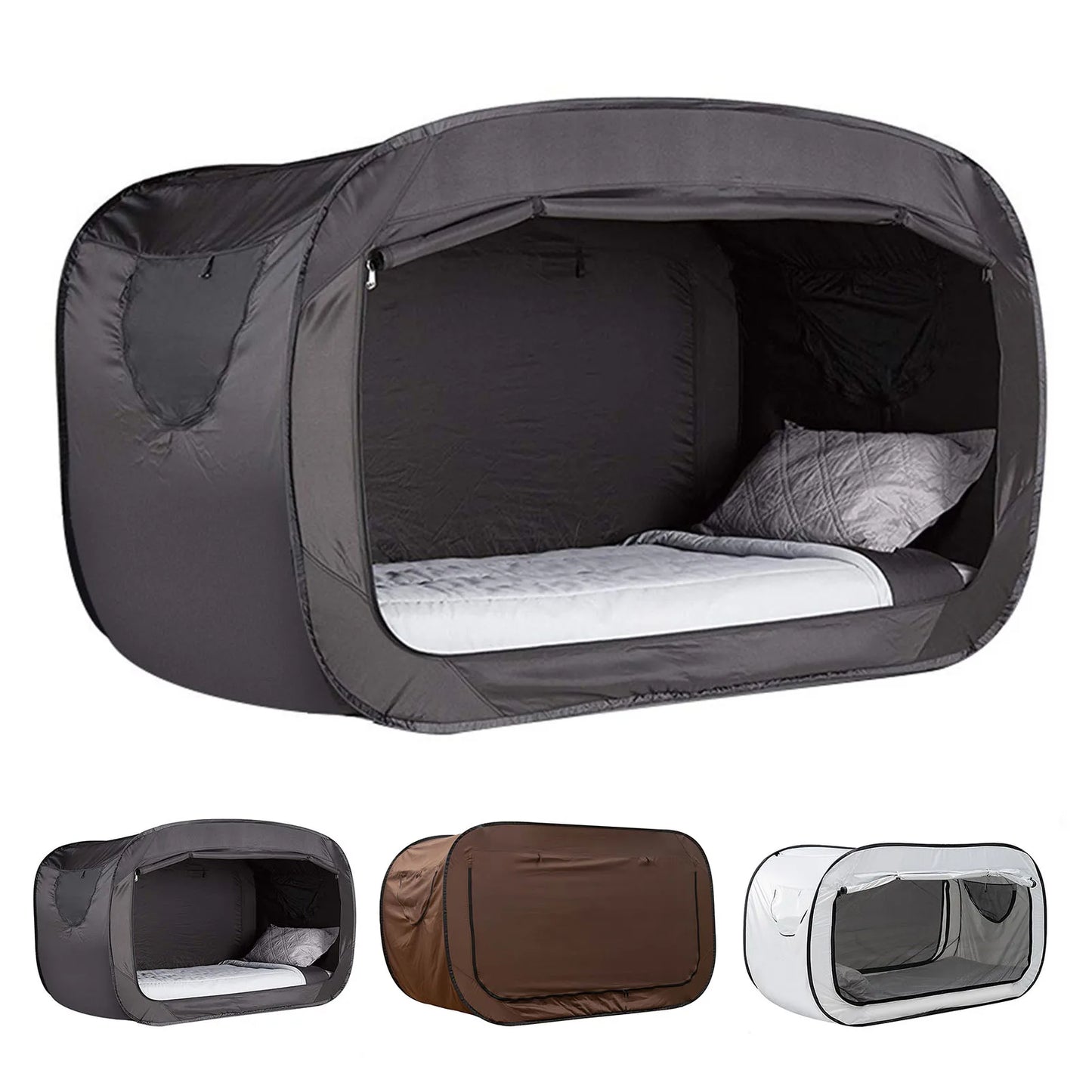 NEW Outdoor Folding Privacy  Bed Tent Camping Fully Enclosed Shading Bed Tent for Kids and Adult Privacy  Bed Tent