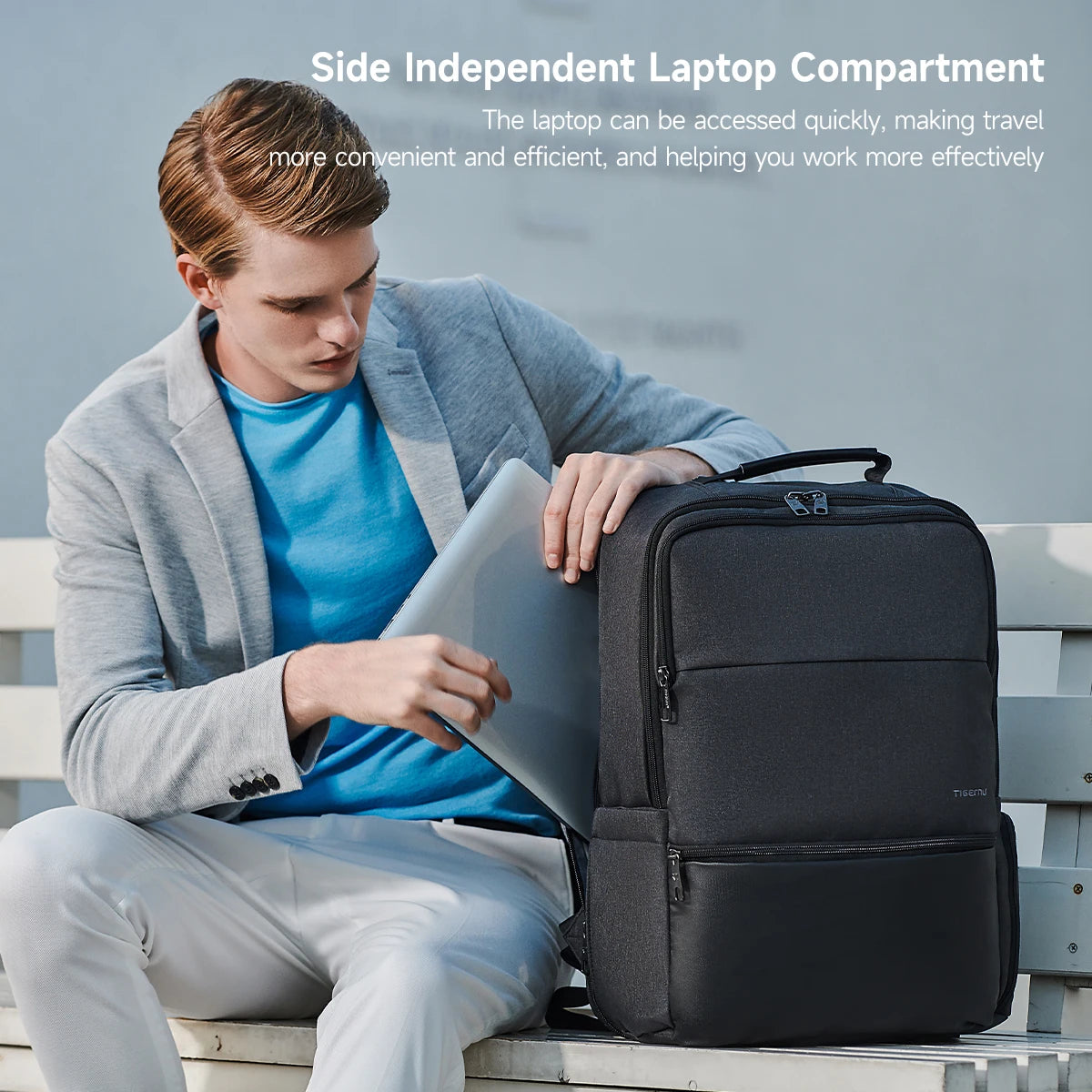 Tigernu Travel Backpacks For Men 15.6 17 19'' Laptop Backpack Male Business Backpack Bags For School Backpack Mochila Knapsack