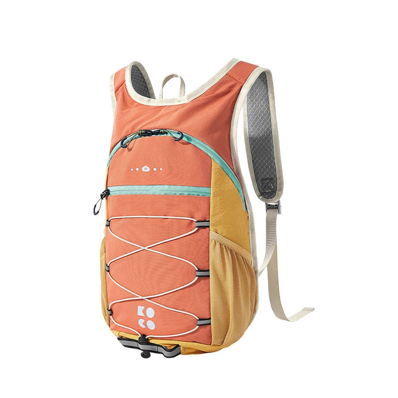 Kids Outdoor Hiking Backpack Cute Ladybug Drawstring Backpacks for Travel Camping Water-Resistant Mountaineering Bags